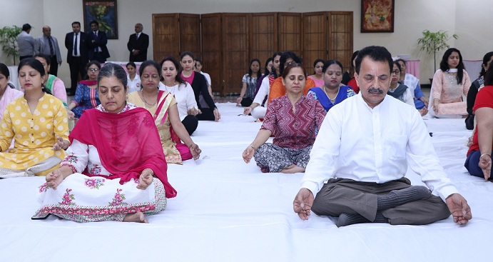 ITDC Celebrates International Yoga Day