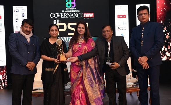 ITI Awarded with Best PSU Award for Digital PSU Category by Governance Now