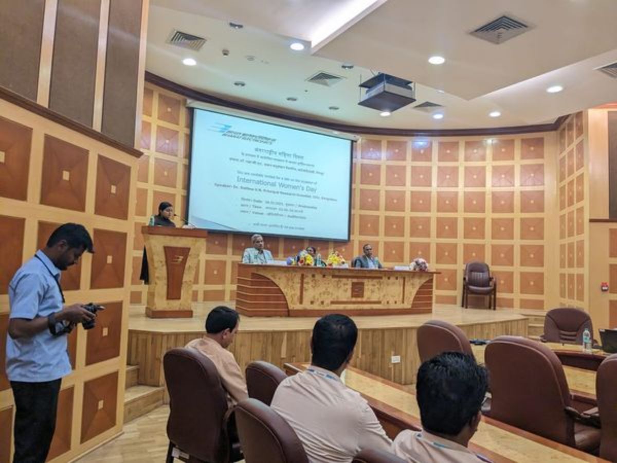 IWD2023: BEL Corporate Office organised a talk