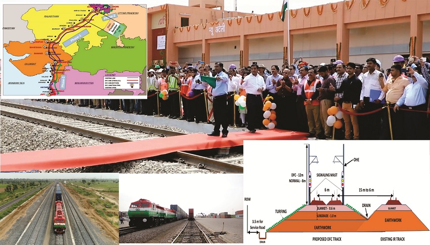 DFCCIL Completes work on New Ateli-New Phulera section of WDFC
