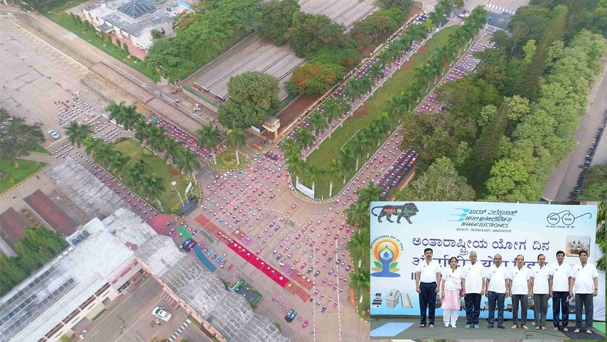 BEL Celebrates International Yoga Day 2019