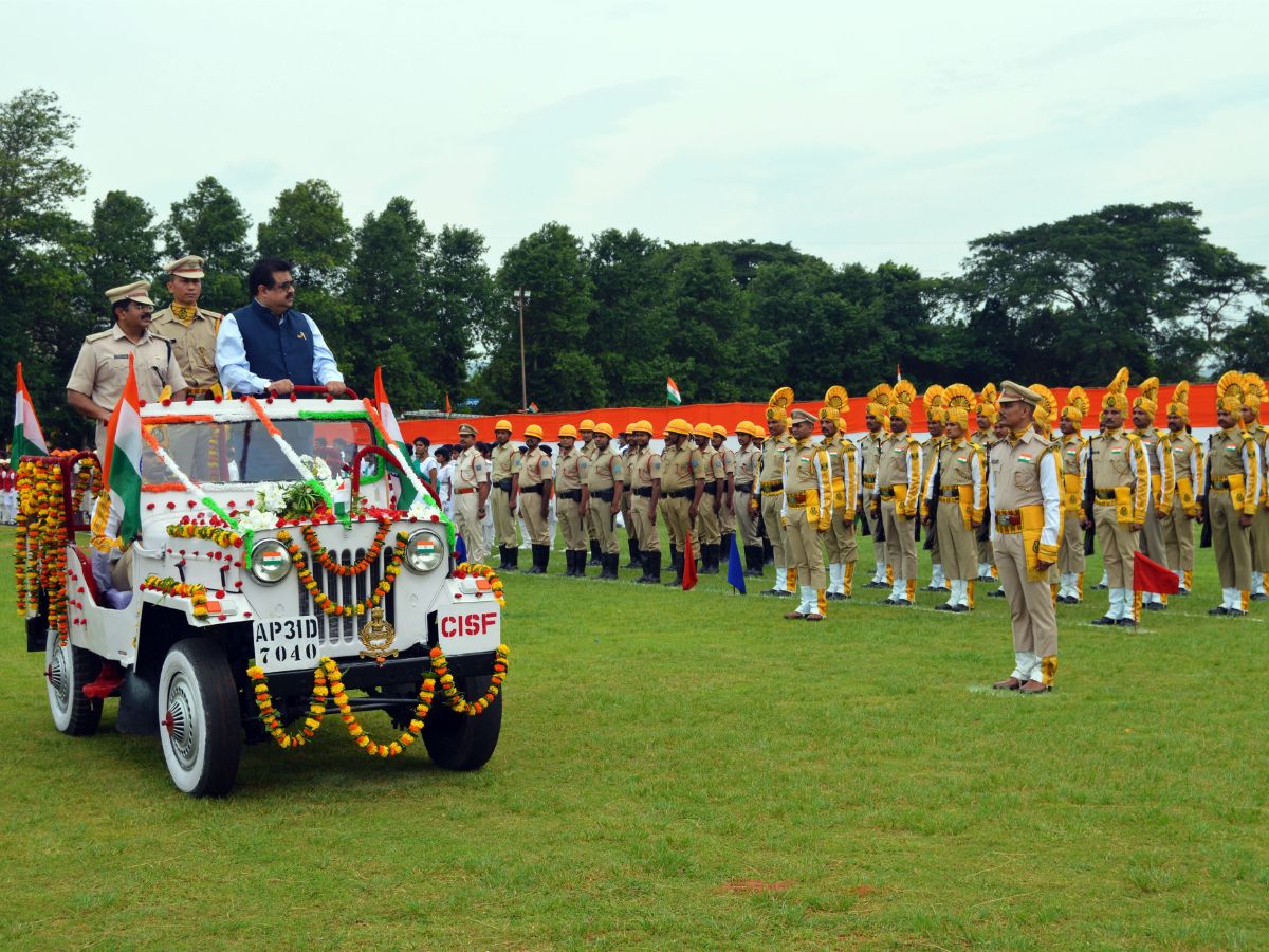 Independence Day Celebrated with patriotic fervor and gaiety at RINL