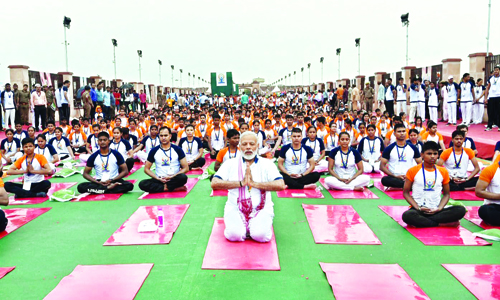 Yoga has Connected the World with India: Modi