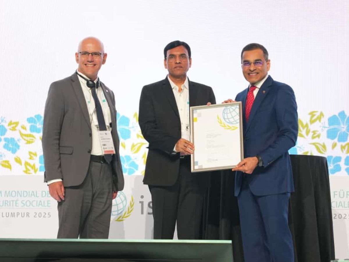 India Conferred with ISSA Award 2025 for 'Outstanding Achievement in Social Security'