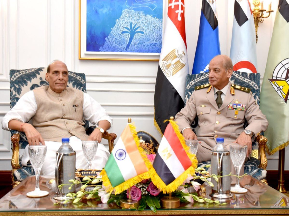 India, Egypt signs MoU on cooperation in Defence field