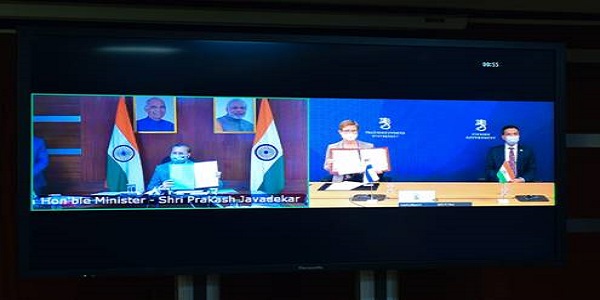 India signs MoU with Finland for developing bilateral cooperation