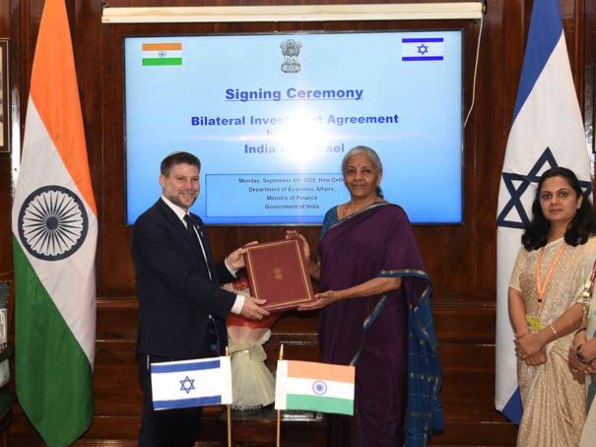 India and Israel sign Bilateral Investment Agreement