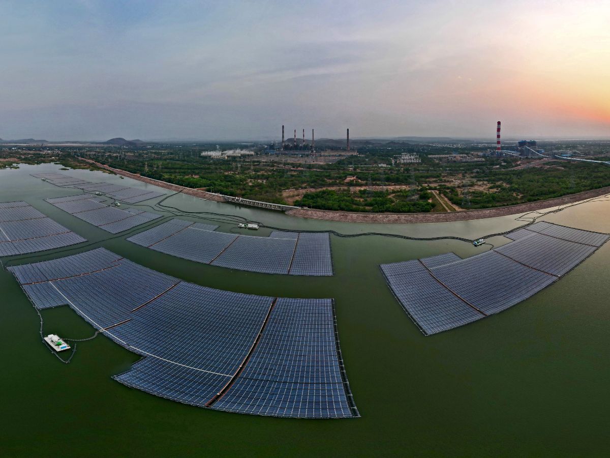 India’s largest Floating Solar Plant commissioned at NTPC Ramagundam
