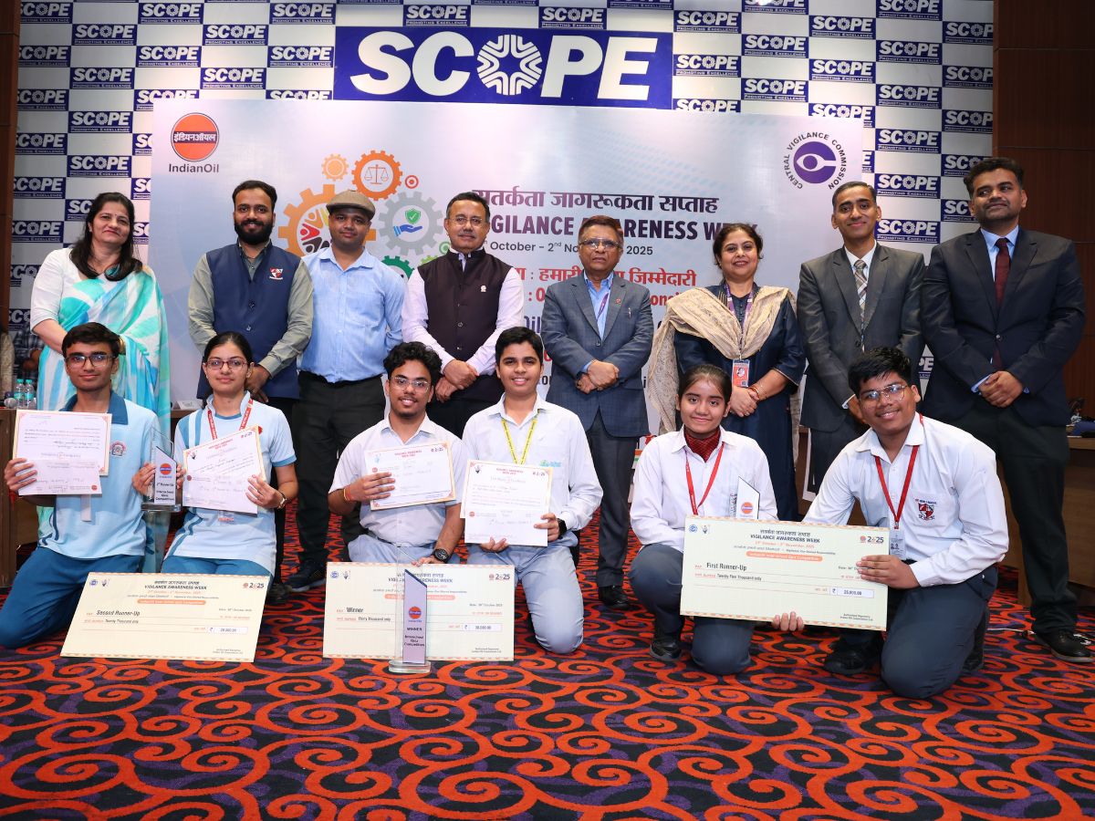 IndianOil’s Inter-School Quiz Inspires Young Minds Towards Vigilance and Integrity