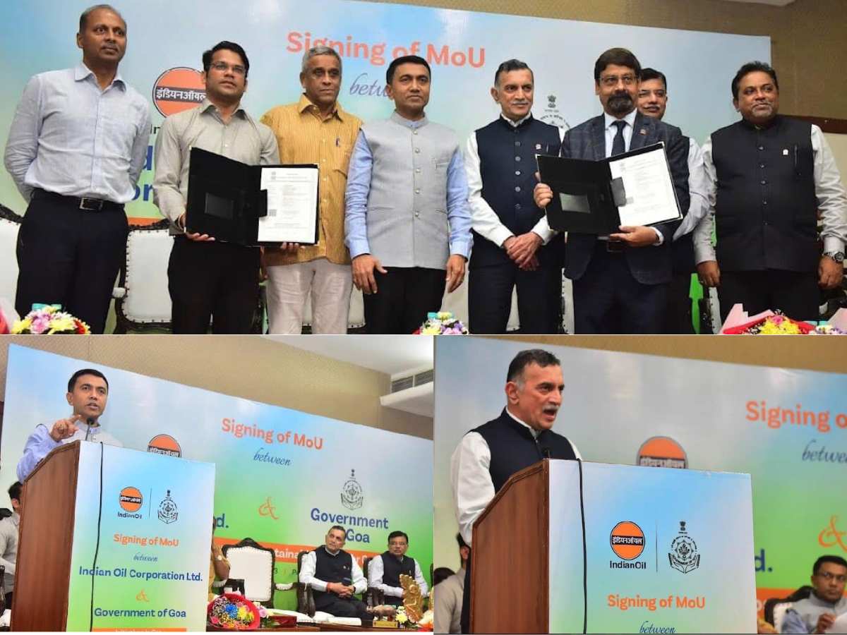 IndianOil Partners with Goa Government to Promote Green Initiatives