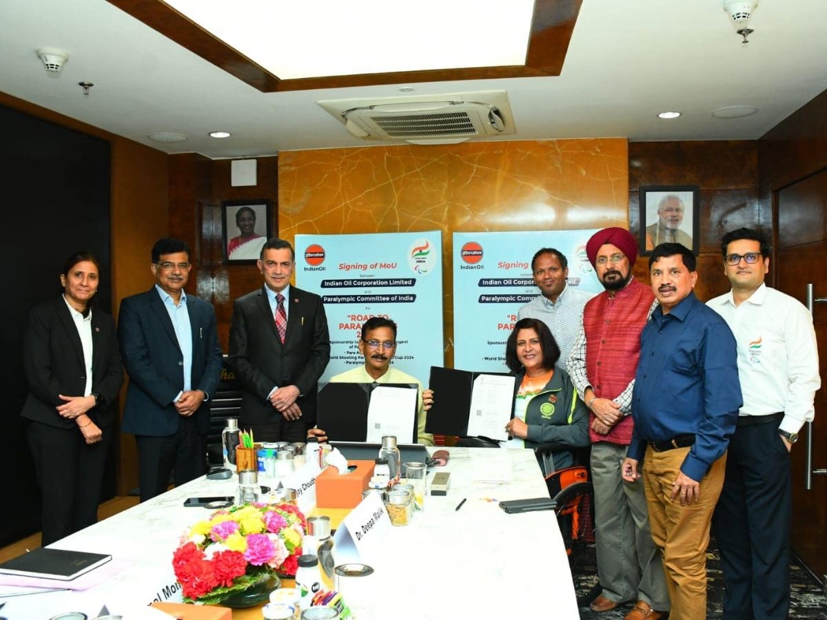 IndianOil signs MoU with Paralympic Committee of India