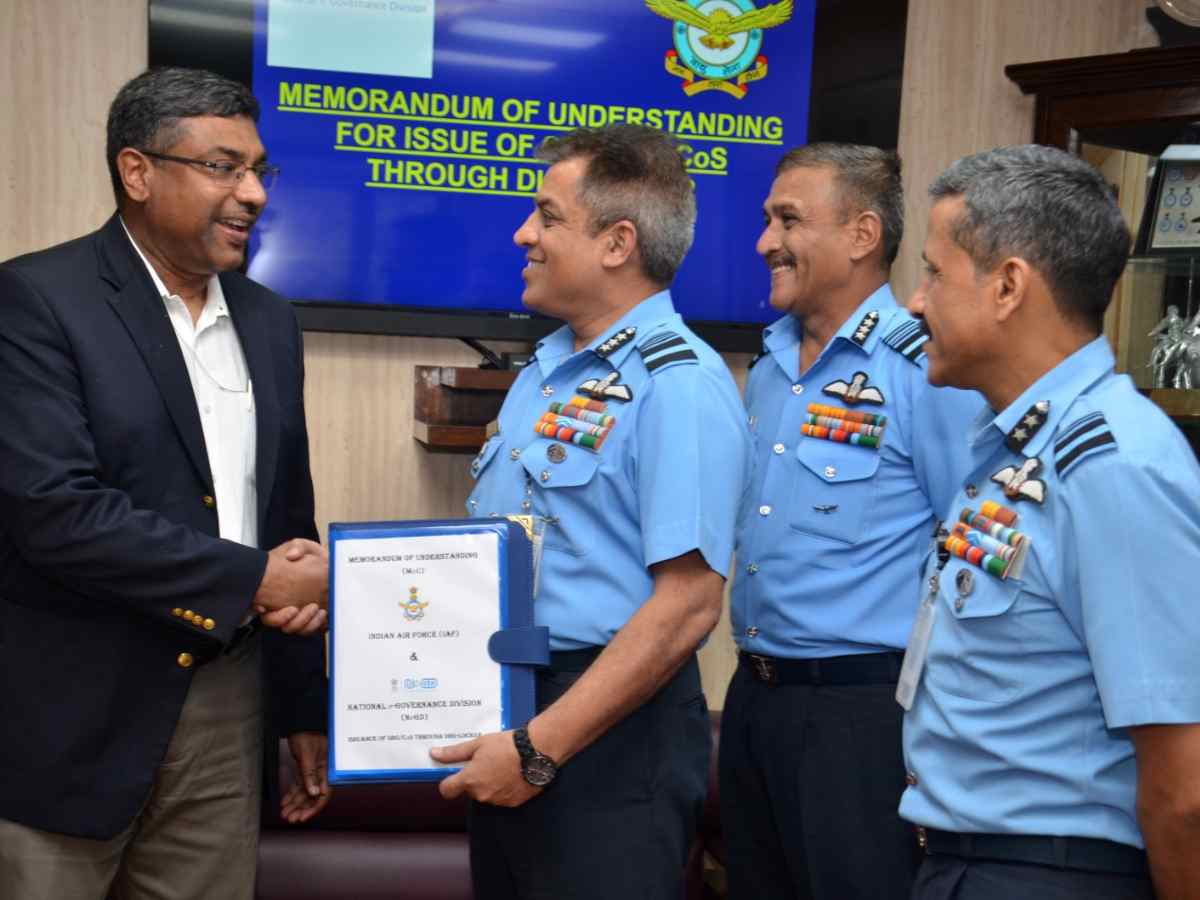 Indian Air Force ushers in Digital Transformation with DigiLocker Integration
