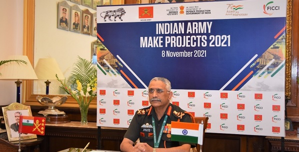 Indian Army, FICCI organised a webinar on ‘Indian Army Make Projects’