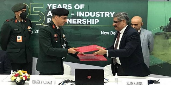 Indian Army signs MoU with Society of Indian Defence Manufacturers