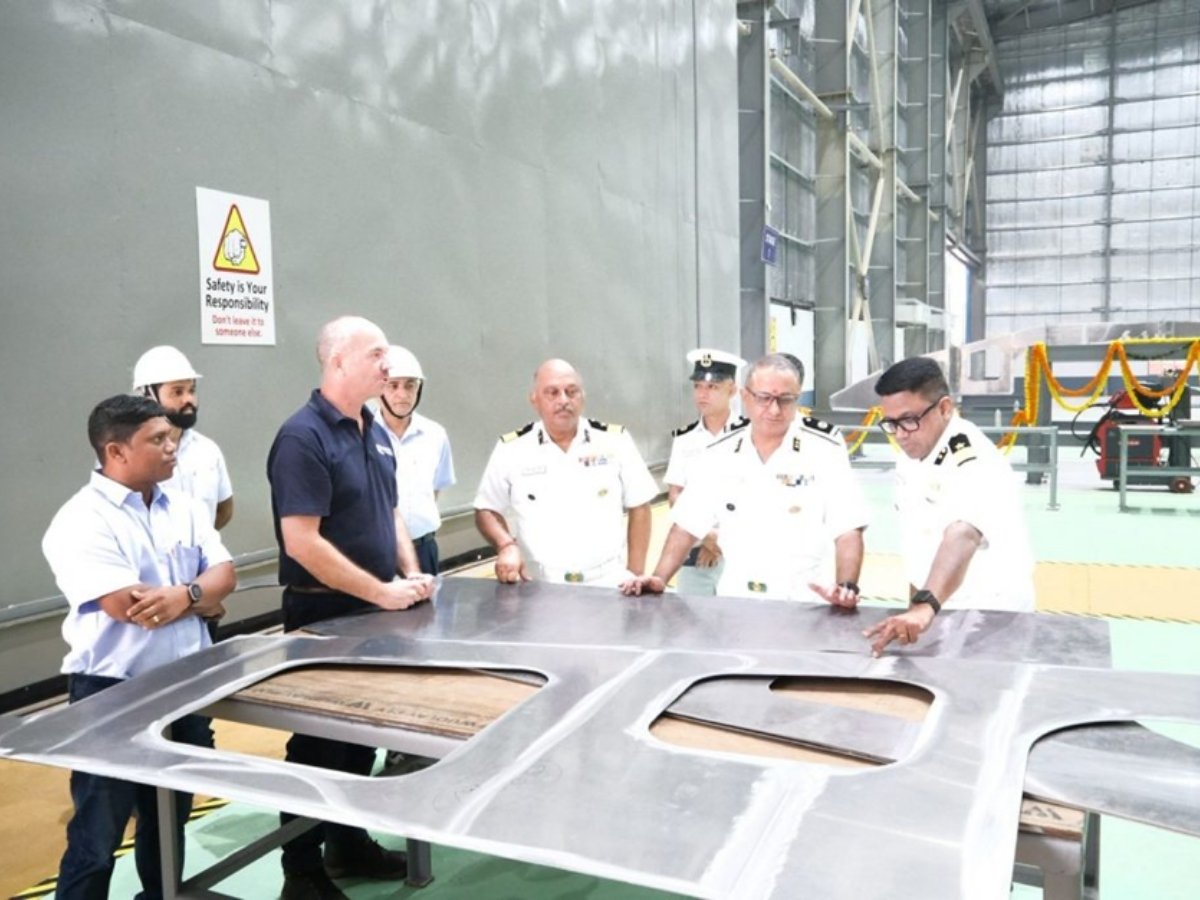 Indian Coast Guard Kicks-off Indigenous Hovercraft Construction at Chowgule Shipyard