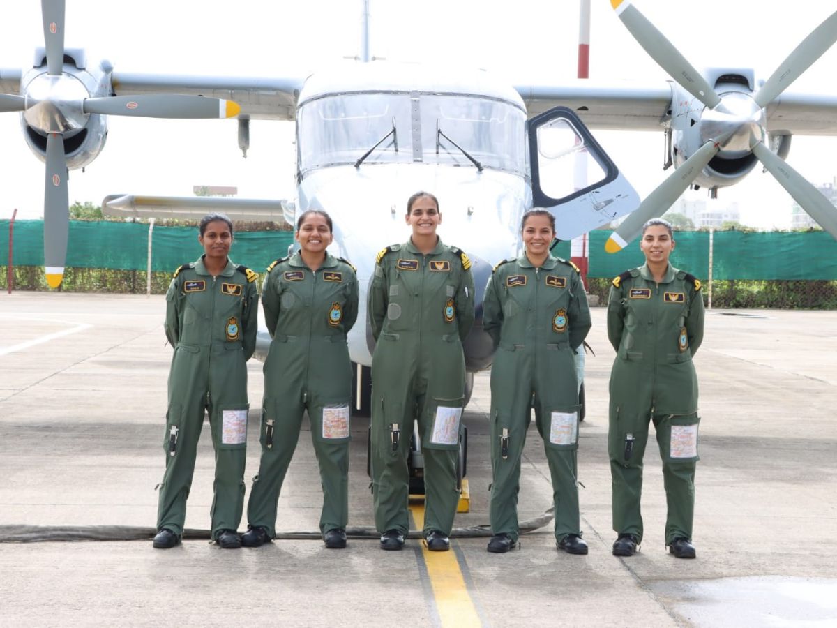 Indian Navy's All Woman Aircrew Creates History