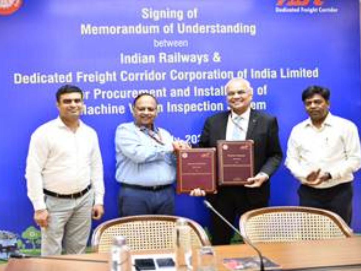Train safety with AI technology: Indian Railways signs MoU with DFFCCIL