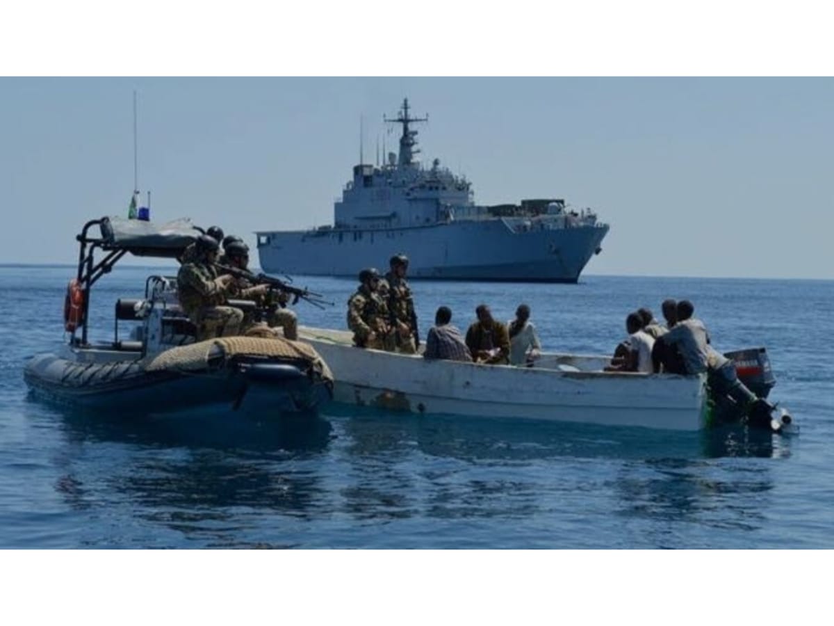 INS Kolkata evacuated 17 crew members trapped by Somali pirates
