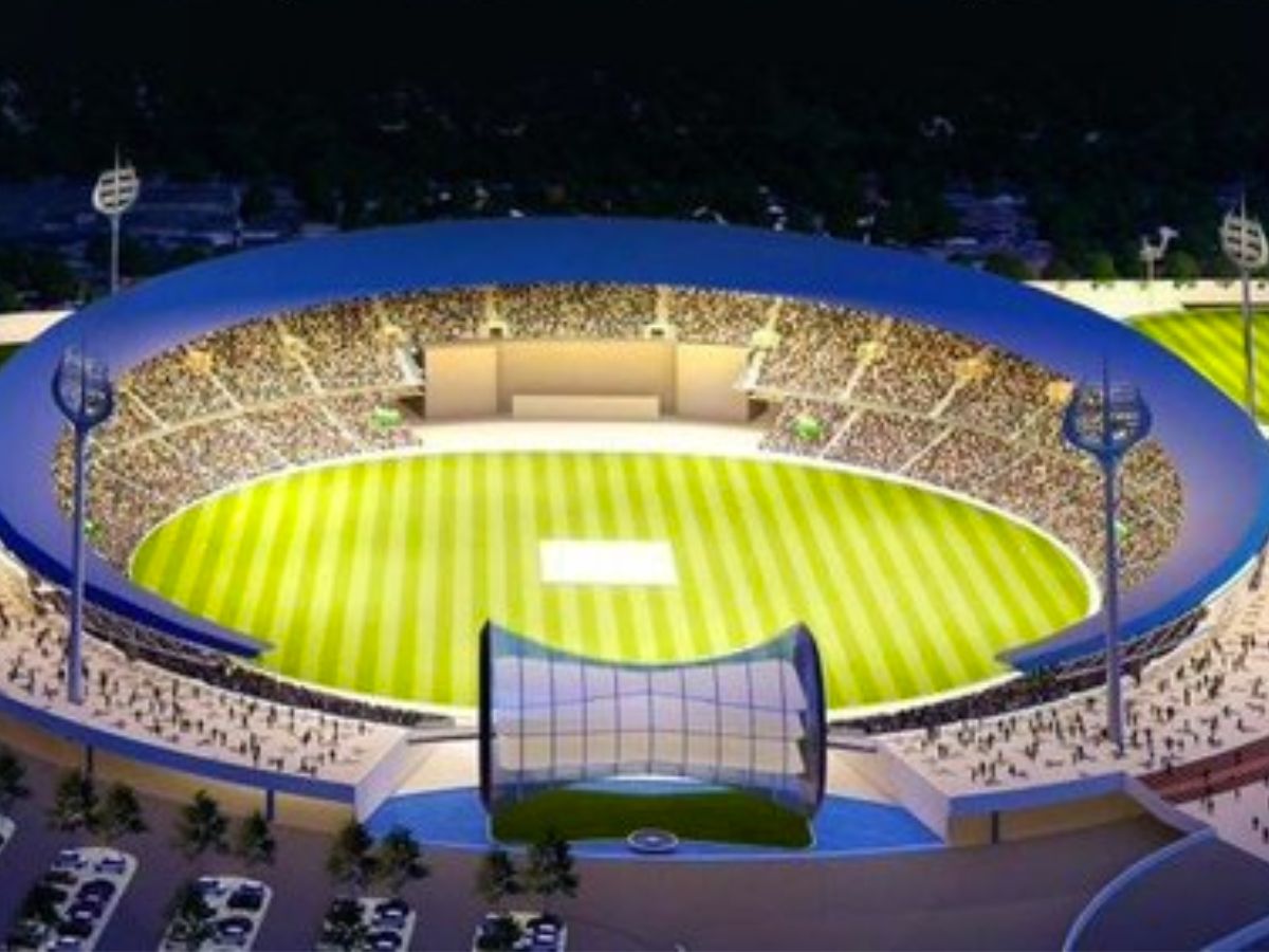PM Modi lays foundation stone of International Cricket Stadium in Varanasi, UP