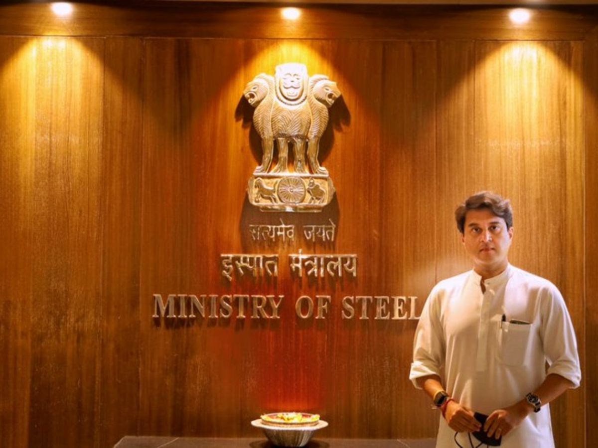 Jyotiraditya Scindia Takes over as Union Minister of Steel