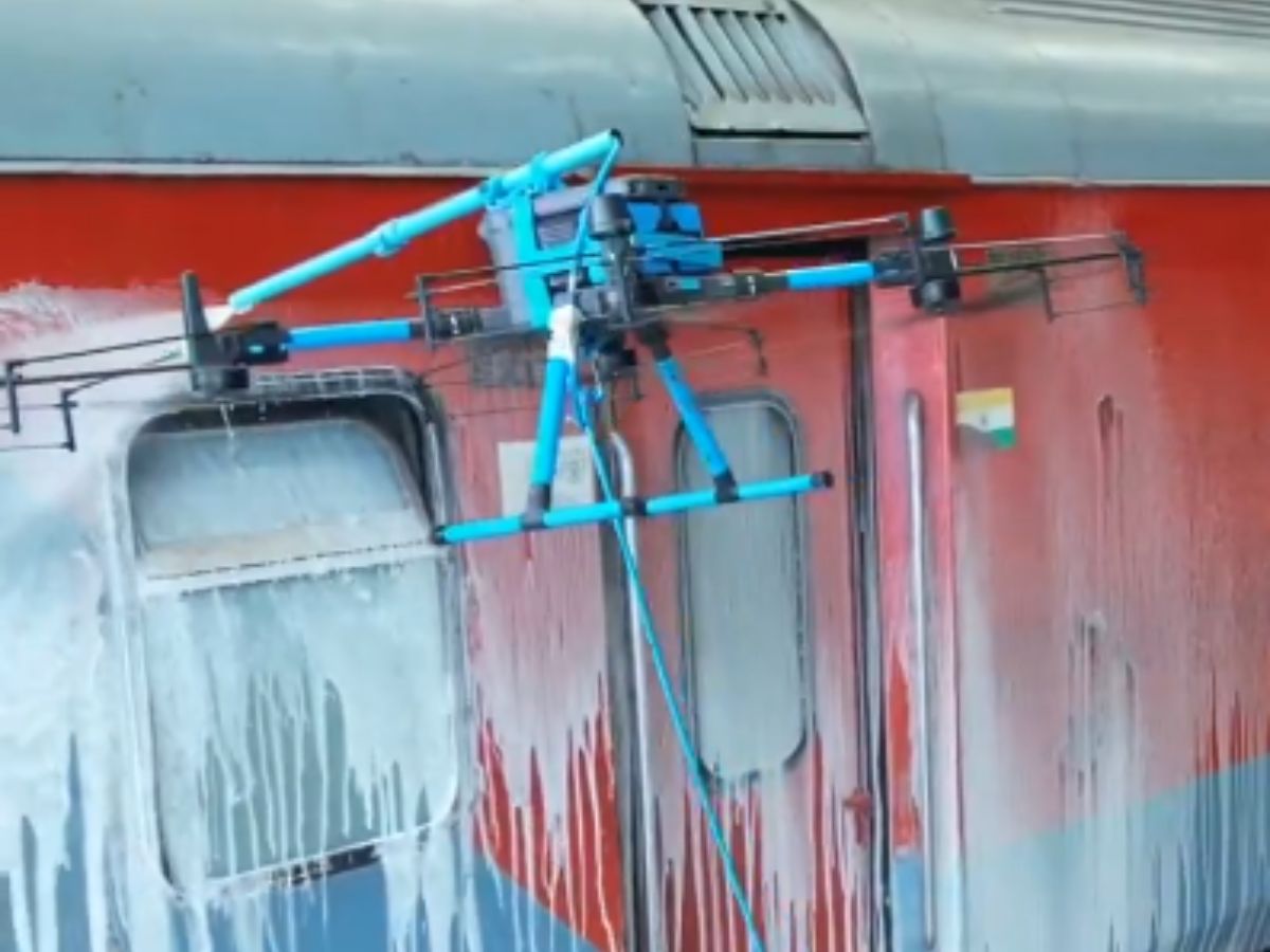 Kamakhya Railway Station in Assam gets drone bound cleaning system