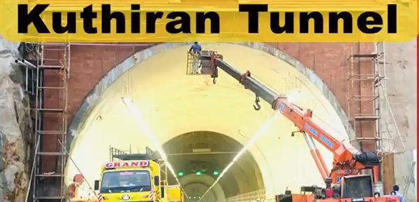 Shri Nitin Gadkari instructs to open one side of Kuthiran Tunnel in Kerala