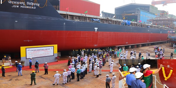 Landmark day at CSL-Launched five vessels