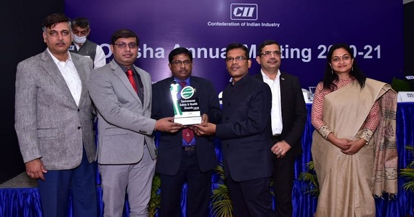 MCL awarded for practices in Environment, Health and Safety by CCI