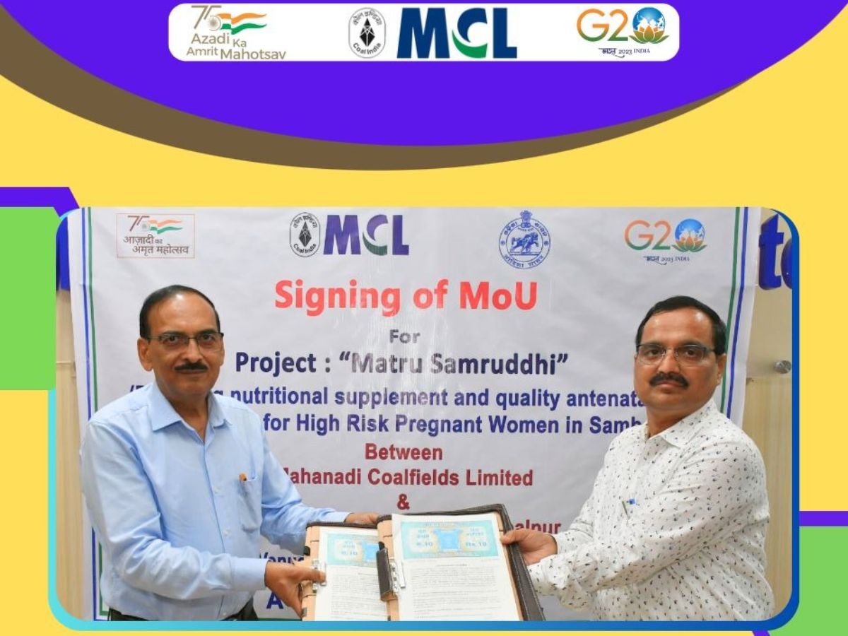 MCL signs MoU with Sambalpur district administration under CSR