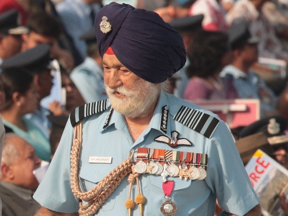 Who was Marshal of Air Force Arjan Singh DFC?
