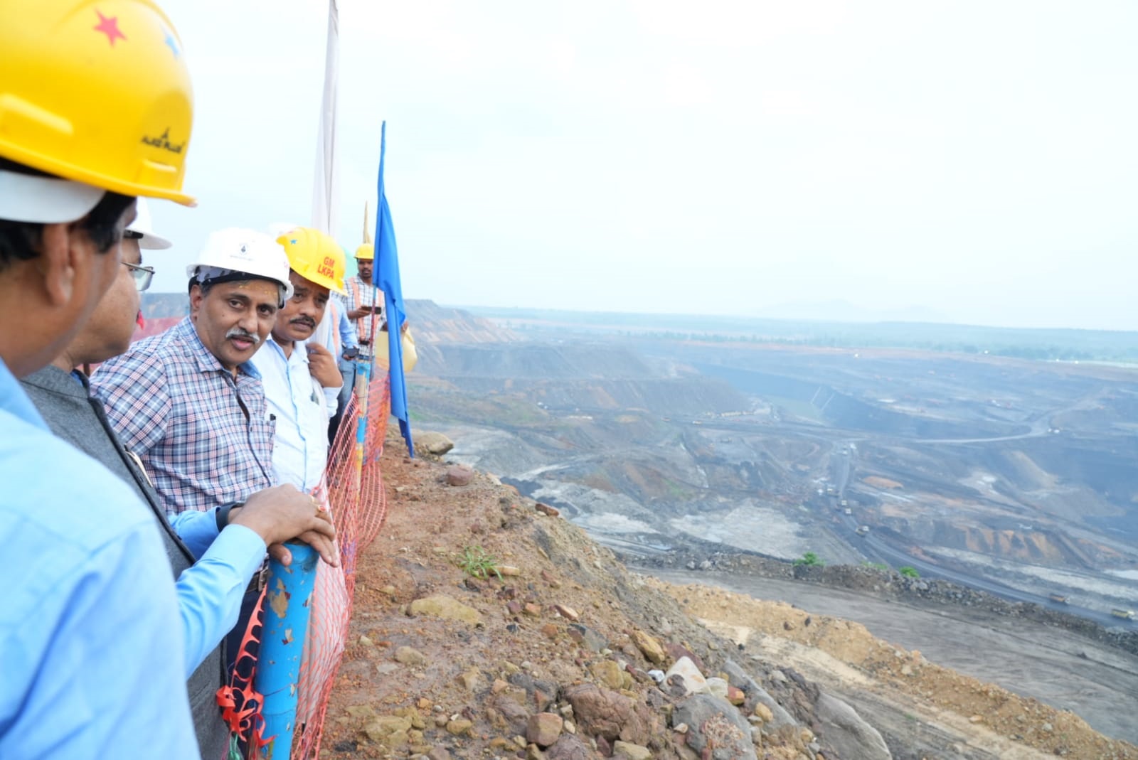 Coal India Chairman inspects mining Ops in Ib Valley coalfields of MCL
