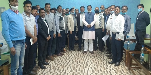 Shri Faggan Singh Kulaste visits SAIL Barsua Iron Mines in Odisha