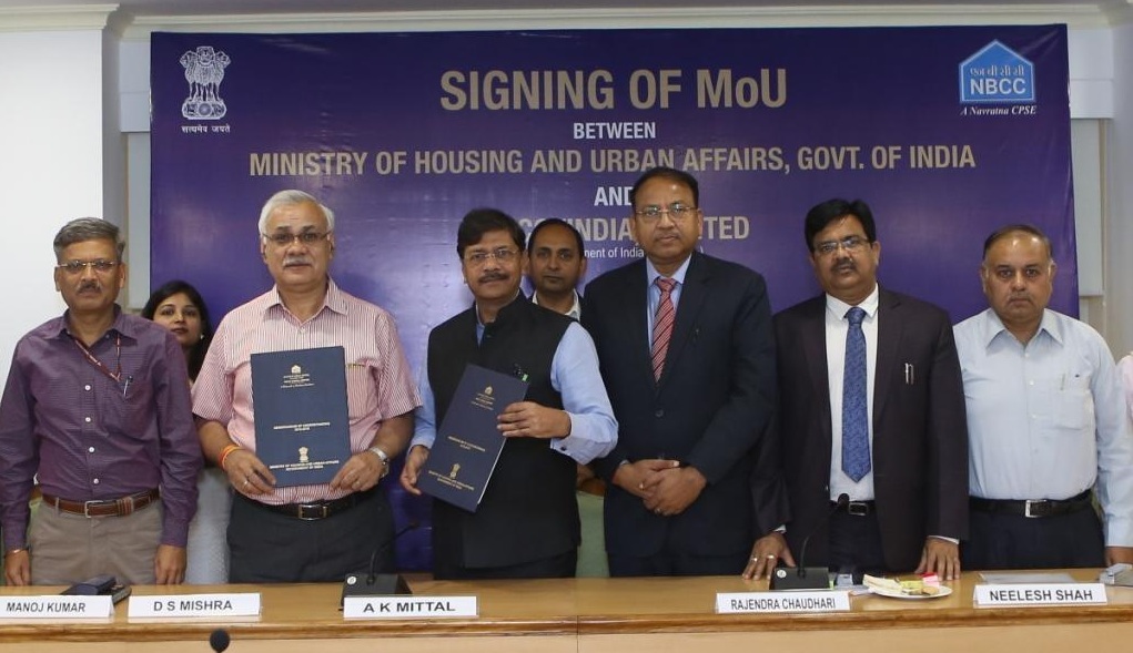 NBCC Signs Annual MOU with MoHUA