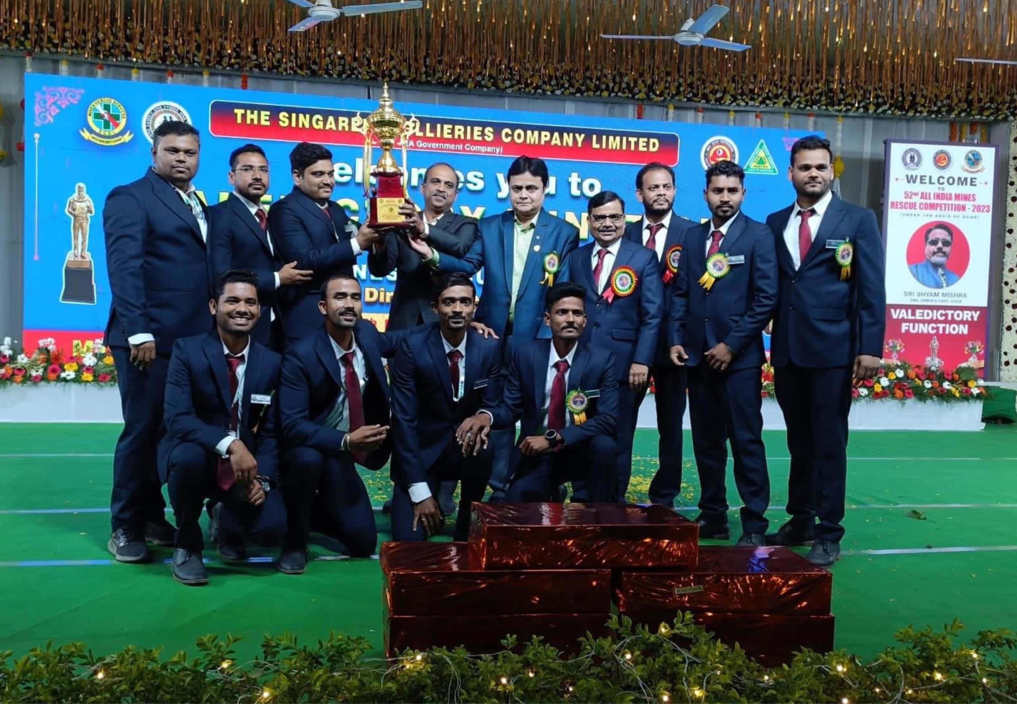 MOIL secures three prizes at event hosted by SCCL