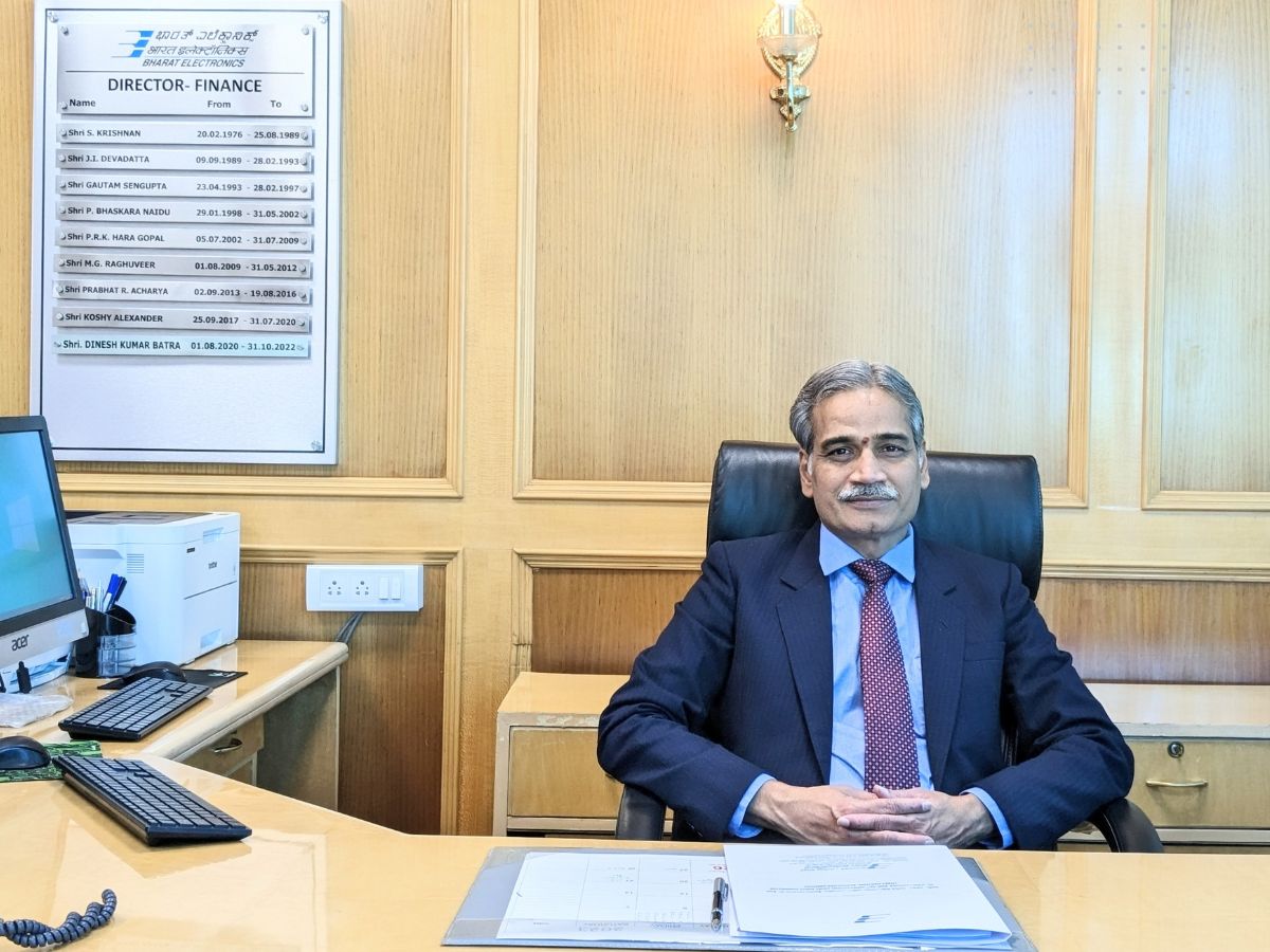 Mr Damodar Bhattad takes charge as Director (Finance) of BEL