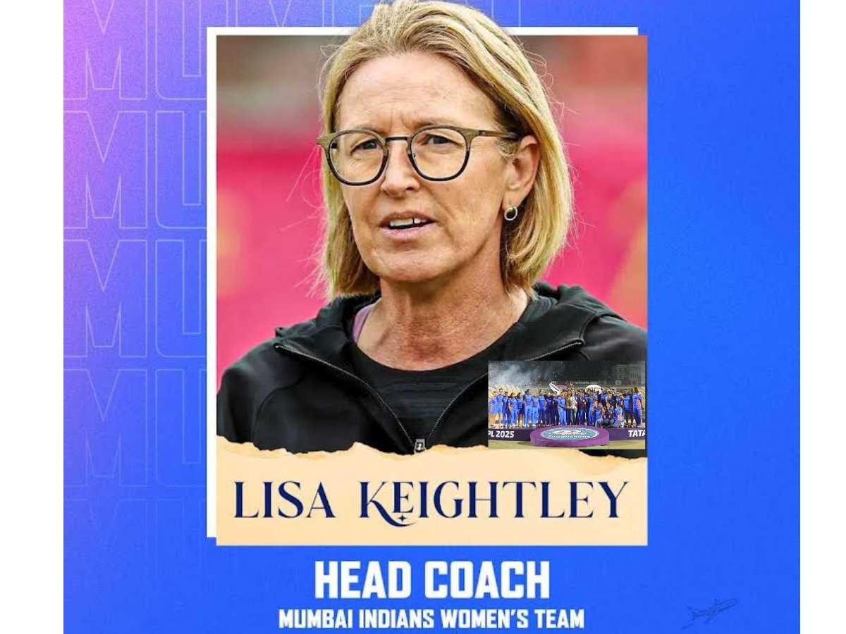 Two-time World Cup winner Lisa Keightley appointed Head Coach of Mumbai Indians Women
