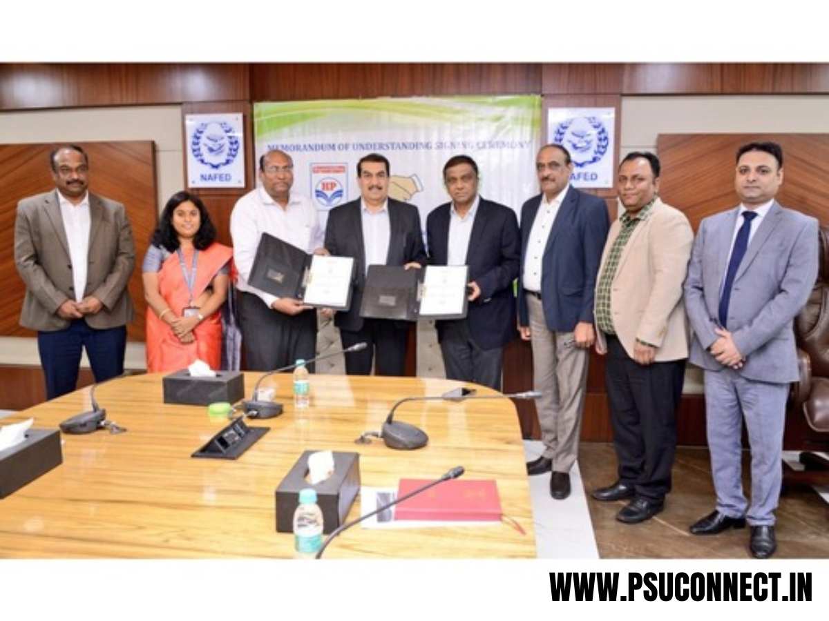 NAFED and HPCL signed MOU to assist Feed Stock Sourcing and Marketing