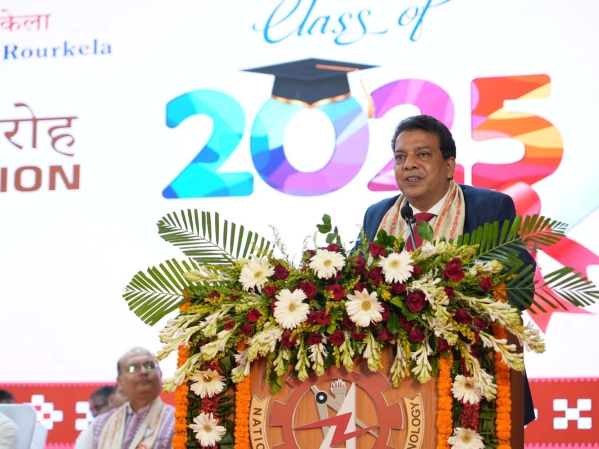 NALCO CMD graced 23rd Convocation of NIT Rourkela as Chief Guest