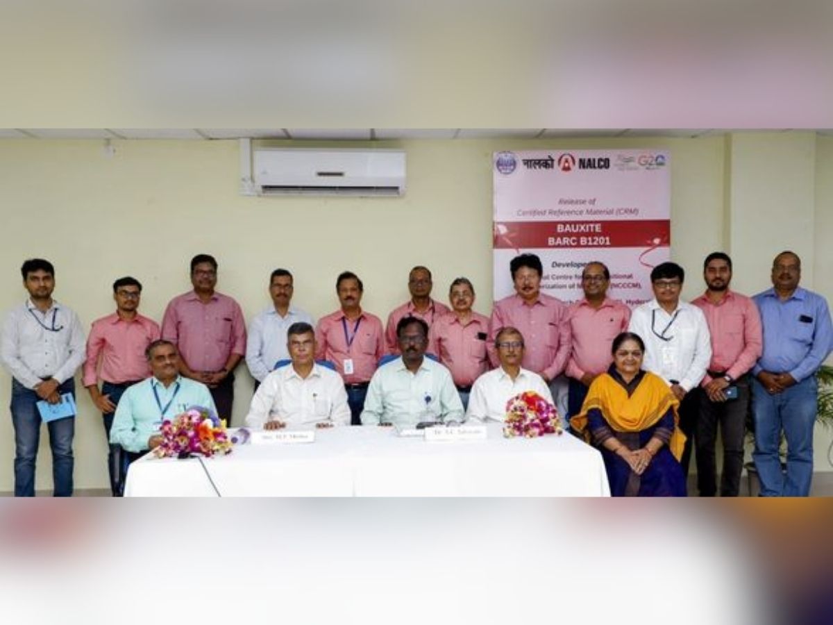 NALCO-BARC release India’s 1st Bauxite CRM