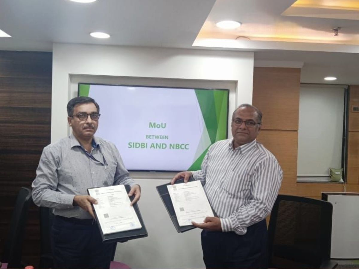 NBCC Inks MoU with SIDBI