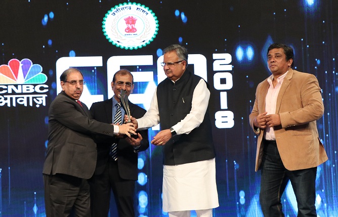 CMD NBCC Conferred CNBC-Awaaz CEO Award