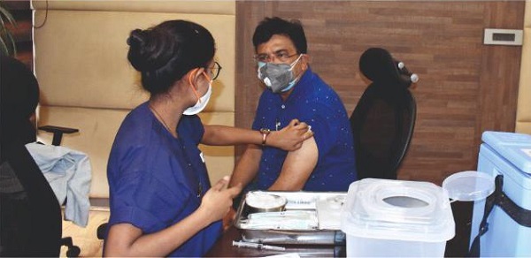 NBCC vaccinated over 360 employees in its drive to fight against Corona