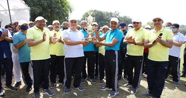 NBCC and HUDCO organized Unity Cup Tennis Ball Cricket Tournament