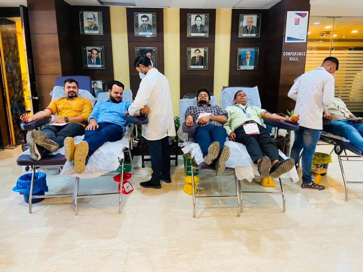 NBCC organised Blood Donation Camp at its Corporate Office