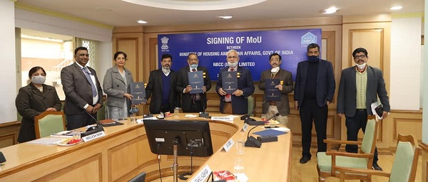 NBCC signed MoU with MoHUA