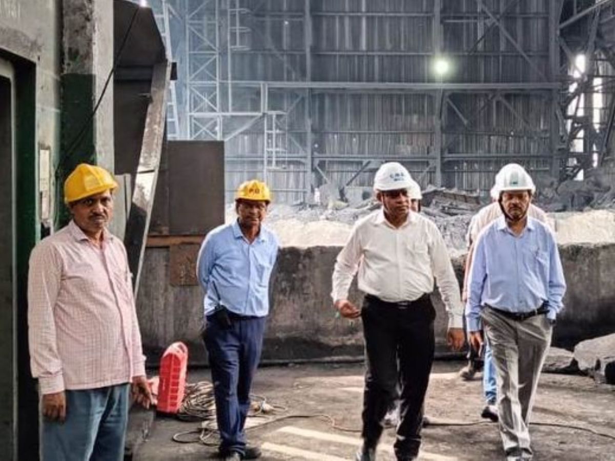 NCL CMD, Bhola Singh inspected Bina project