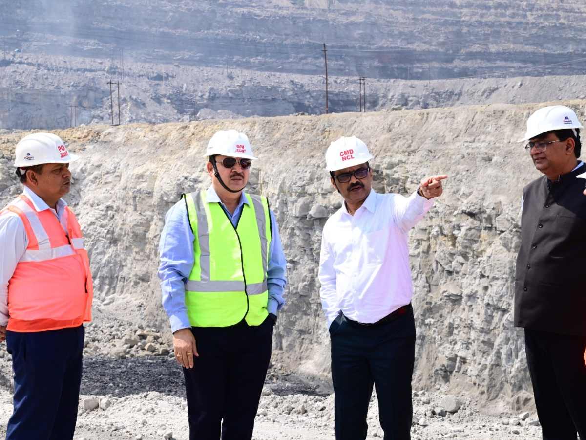 NCL CMD inspects Jayant and Dudhichua OCP