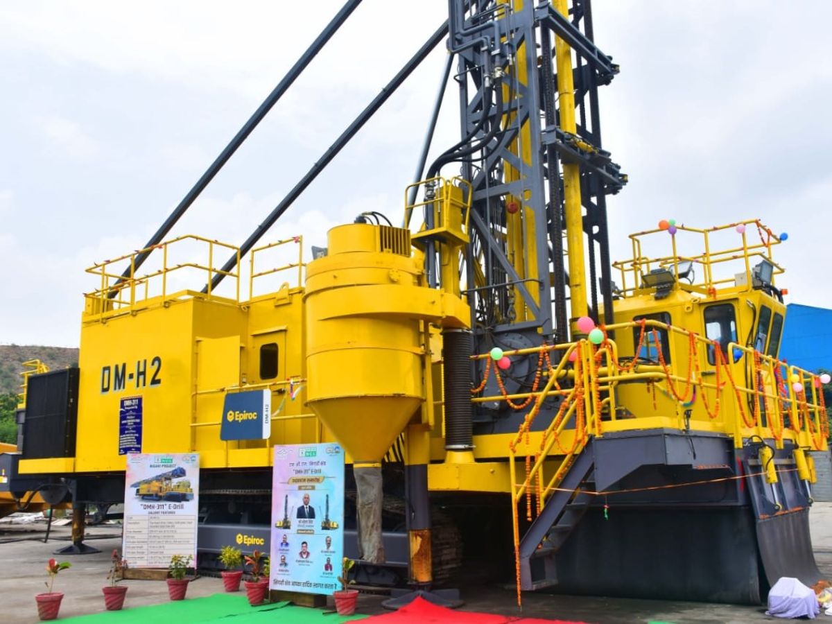NCL Commissioned 311 mm hole-size Drill machine