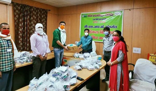 NCL handed over 150 COVID kits under CSR initiative