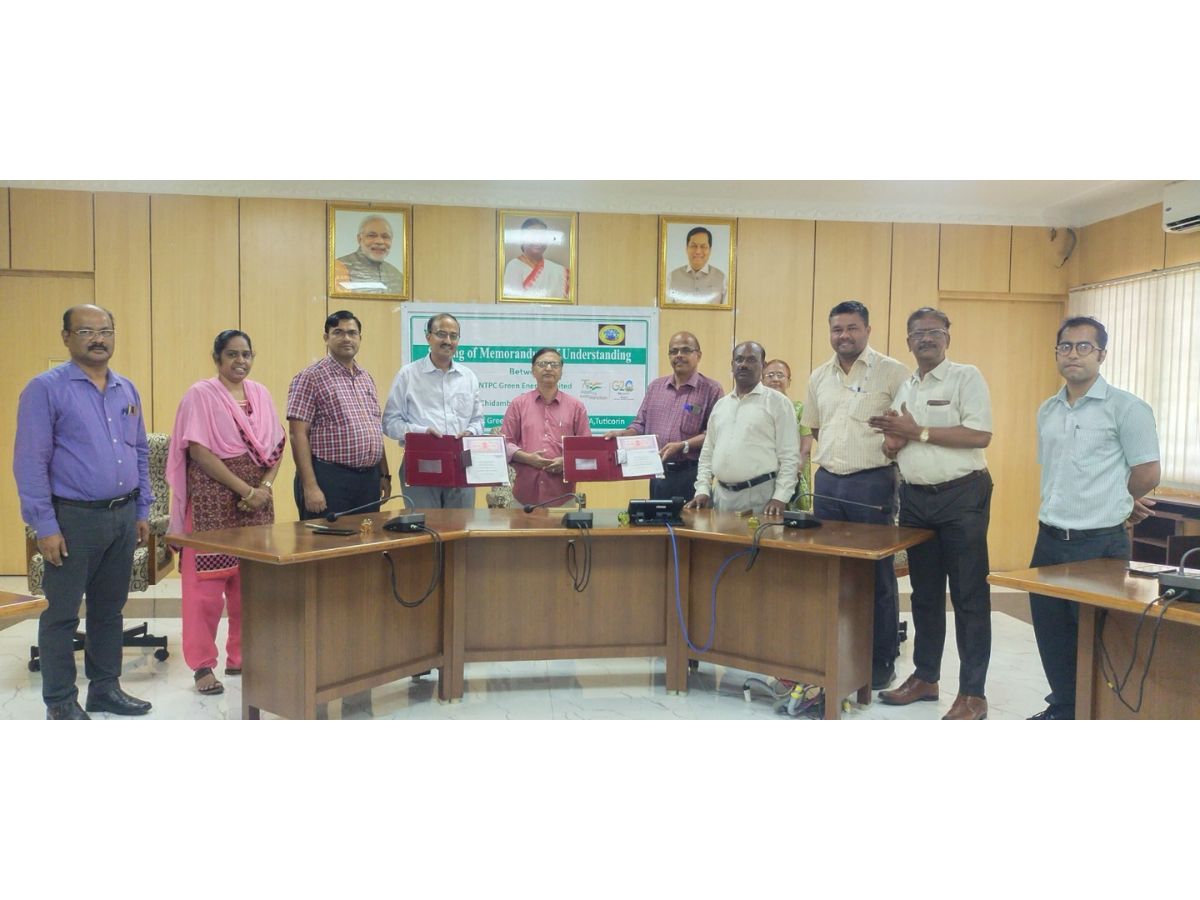 NGEL, Chidambaranar Port to Collaborate to Develop Green Hydrogen Hub
